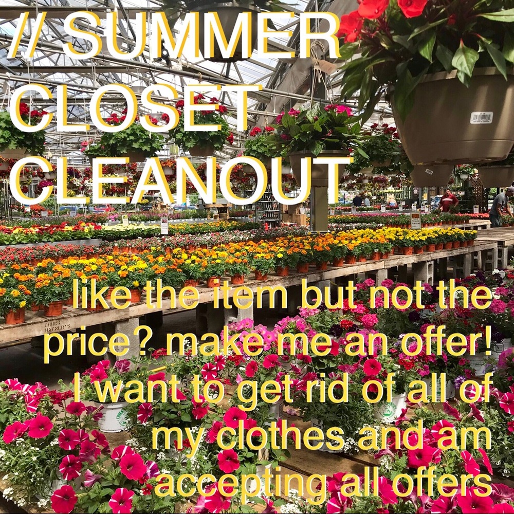 Empty My Closet, Make Me An Offer!